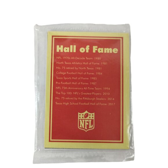 UNT North Texas Eagles Mean Joe Greene Football Cards 4 Card Pack Sealed - Picture 2 of 2